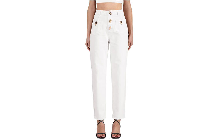 Self-Portrait Джинсы Self Portrait FW22 женские белые
Self-Portrait Джинсы Self Portrait FW22 женские белые