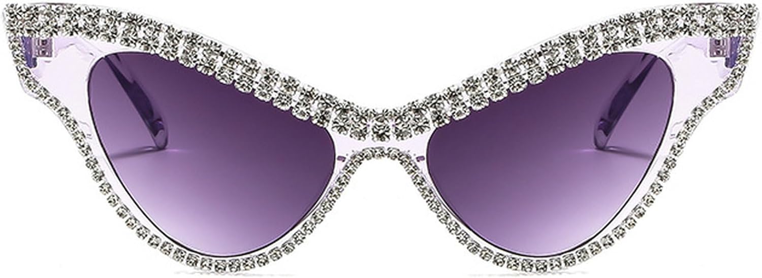 Роскошные солнцезащитные очки «кошачий глаз» для женщин, украшенные стразами, модные солнцезащитные очки с бриллиантовым блеском, защита от ультрафиолета UV400 mincl, Purple
Роскошные солнцезащитные очки «кошачий глаз» для женщин, украшенные стразами, модные солнцезащитные очки с бриллиантовым блеском, защита от ультрафиолета UV400 mincl, Purple