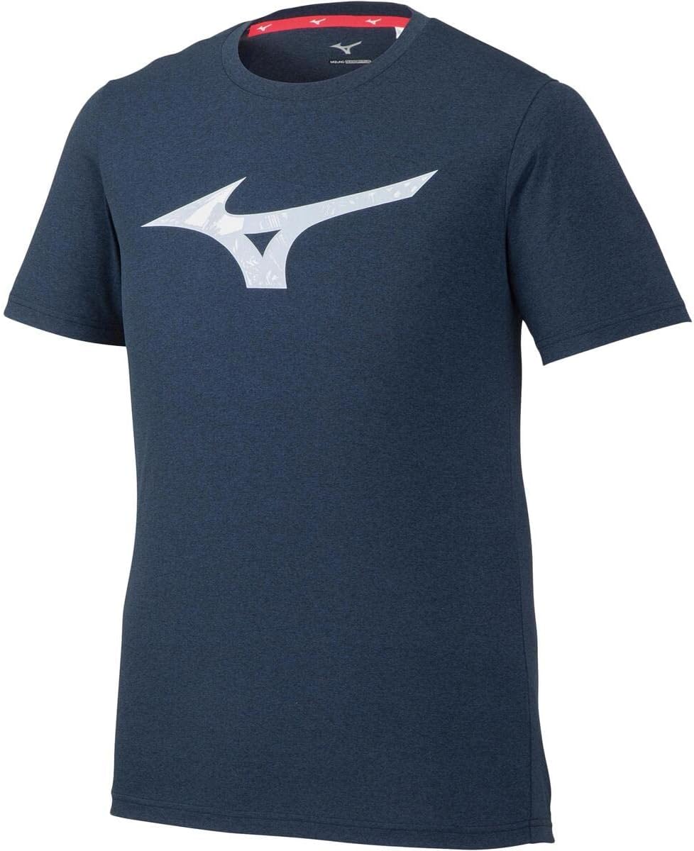 Футболка Mizuno 32MA0514 с графическим принтом, тренировочная одежда, большой логотип, влагоотводящая, быстросохнущая, сочетается с формой команд, темно-синий
Футболка Mizuno 32MA0514 с графическим принтом, тренировочная одежда, большой логотип, влагоотводящая, быстросохнущая, сочетается с формой команд, темно-синий