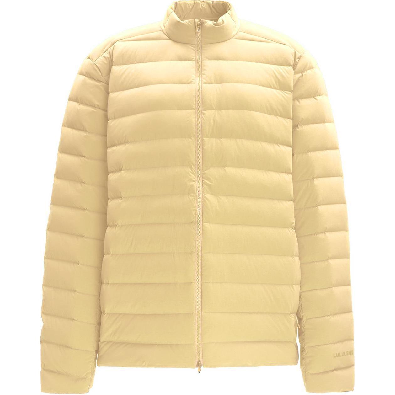 Lululemon Мужская пуховая куртка с капюшоном, Gold Sand/GDSA
Lululemon Мужская пуховая куртка с капюшоном, Gold Sand/GDSA