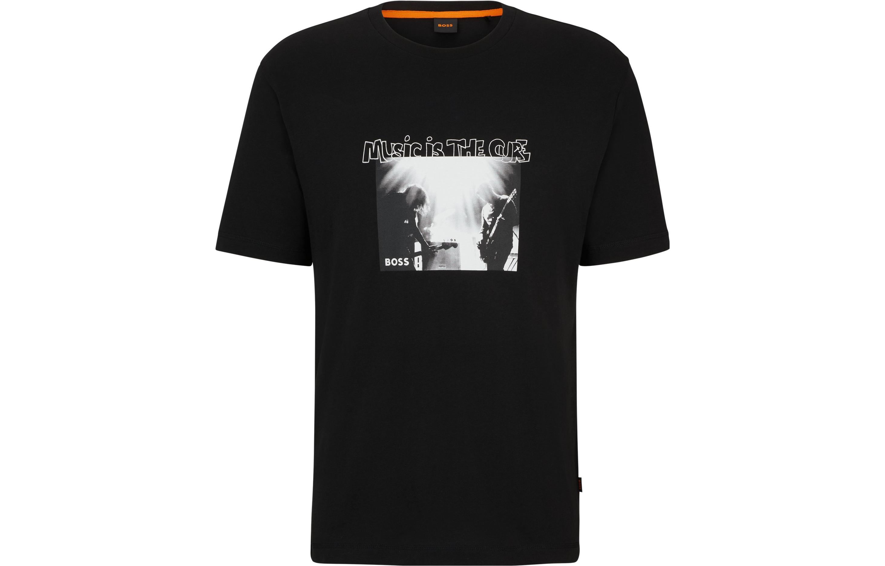 Футболка мужская черная HUGO BOSS 
Футболка мужская черная HUGO BOSS