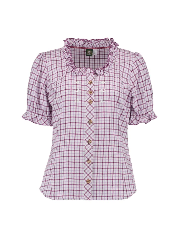 OS-Trachten Традиционная блузка Корпи фиолетового цвета
OS-Trachten Традиционная блузка Корпи фиолетового цвета