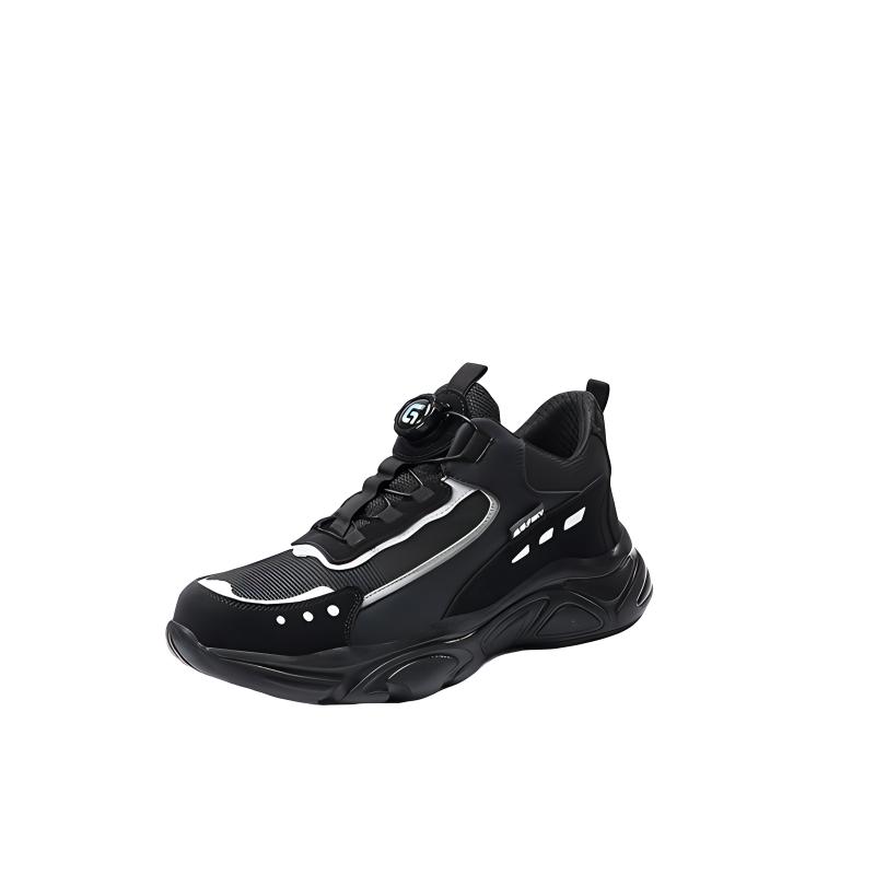 GUYISA Нескользящие, износостойкие, ударопрочные низкие кроссовки Chunky, мужские, черные 
GUYISA Нескользящие, износостойкие, ударопрочные низкие кроссовки Chunky, мужские, черные