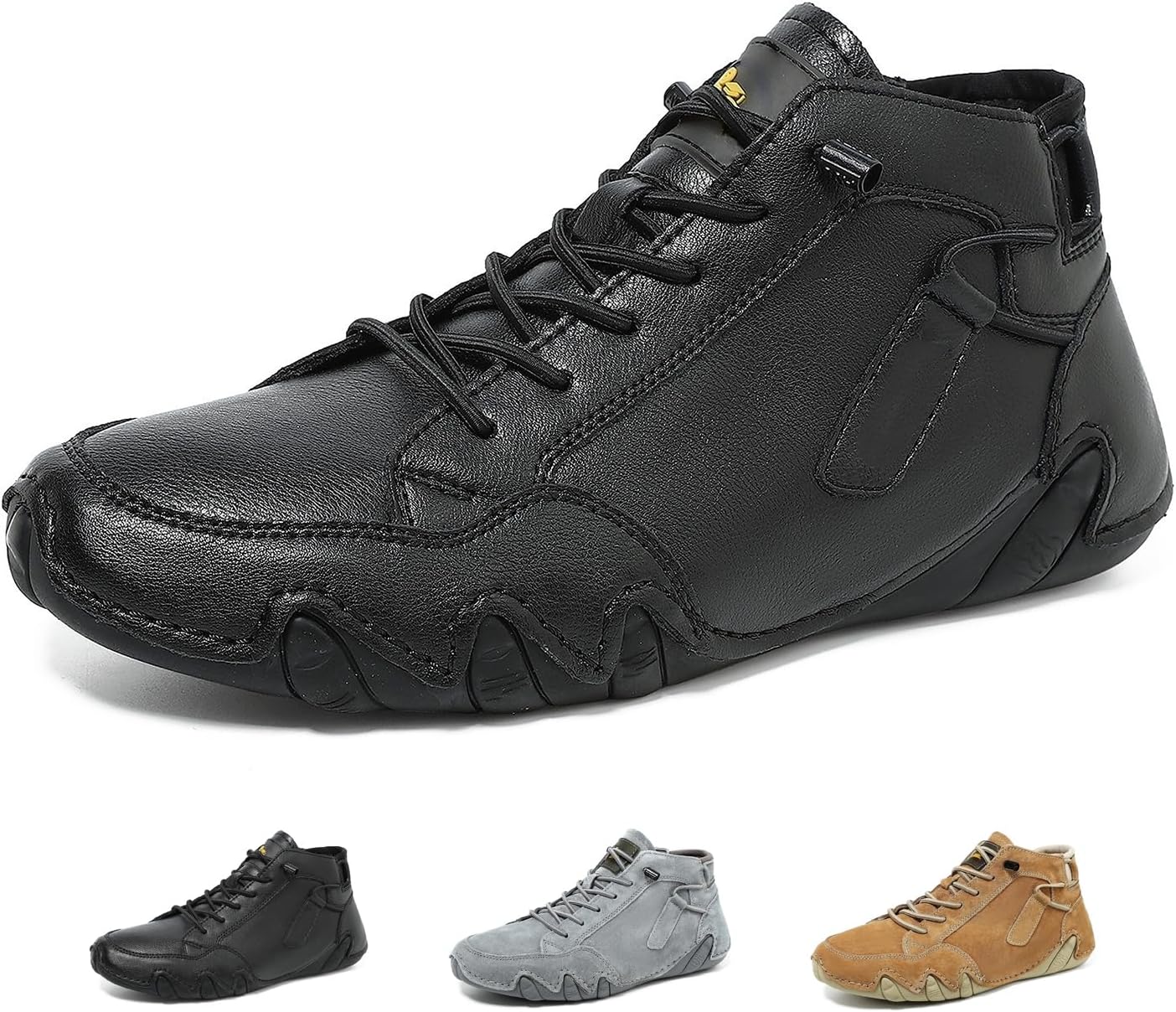 Мужские водонепроницаемые замшевые туристические ботинки Zeberfi с поддержкой голеностопа, всесезонные с эластичной шнуровкой, округлым носком, высокие повседневные ботинки для ходьбы, кемпинга, вождения, легкие ботинки чукка, черный
Мужские водонепроницаемые замшевые туристические ботинки Zeberfi с поддержкой голеностопа, всесезонные с эластичной шнуровкой, округлым носком, высокие повседневные ботинки для ходьбы, кемпинга, вождения, легкие ботинки чукка, черный