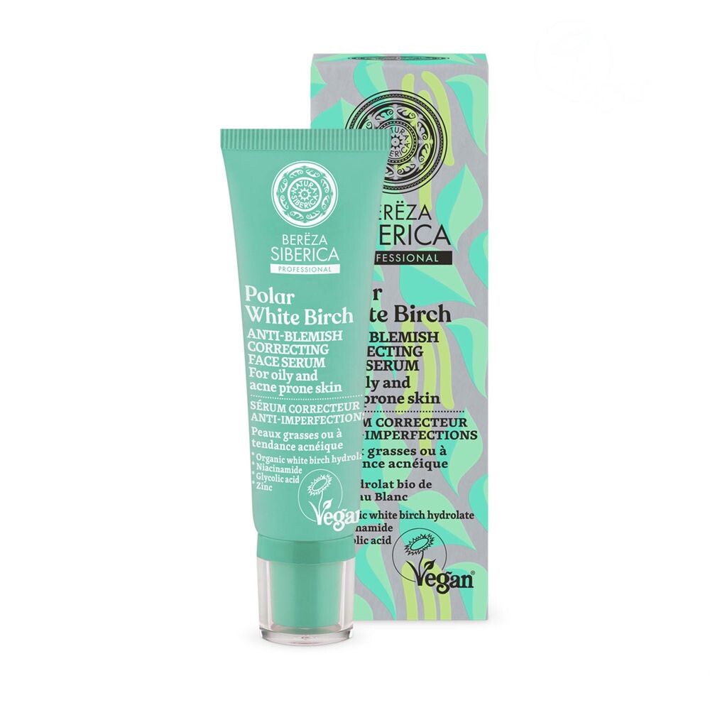 Крем против пятен на коже Serum facial correcting bereza polar Natura siberica, 30 мл
Крем против пятен на коже Serum facial correcting bereza polar Natura siberica, 30 мл