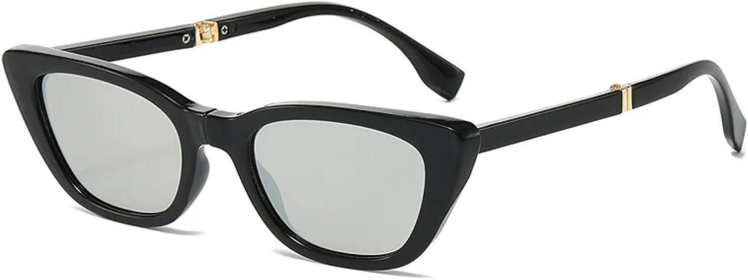 Женские складные солнцезащитные очки «кошачий глаз», модные, для активного отдыха, с зеркальными линзами, защита от УФ-излучения UV400, портативные, мужские TVTBBVV, Black Silver Mirror
Женские складные солнцезащитные очки «кошачий глаз», модные, для активного отдыха, с зеркальными линзами, защита от УФ-излучения UV400, портативные, мужские TVTBBVV, Black Silver Mirror