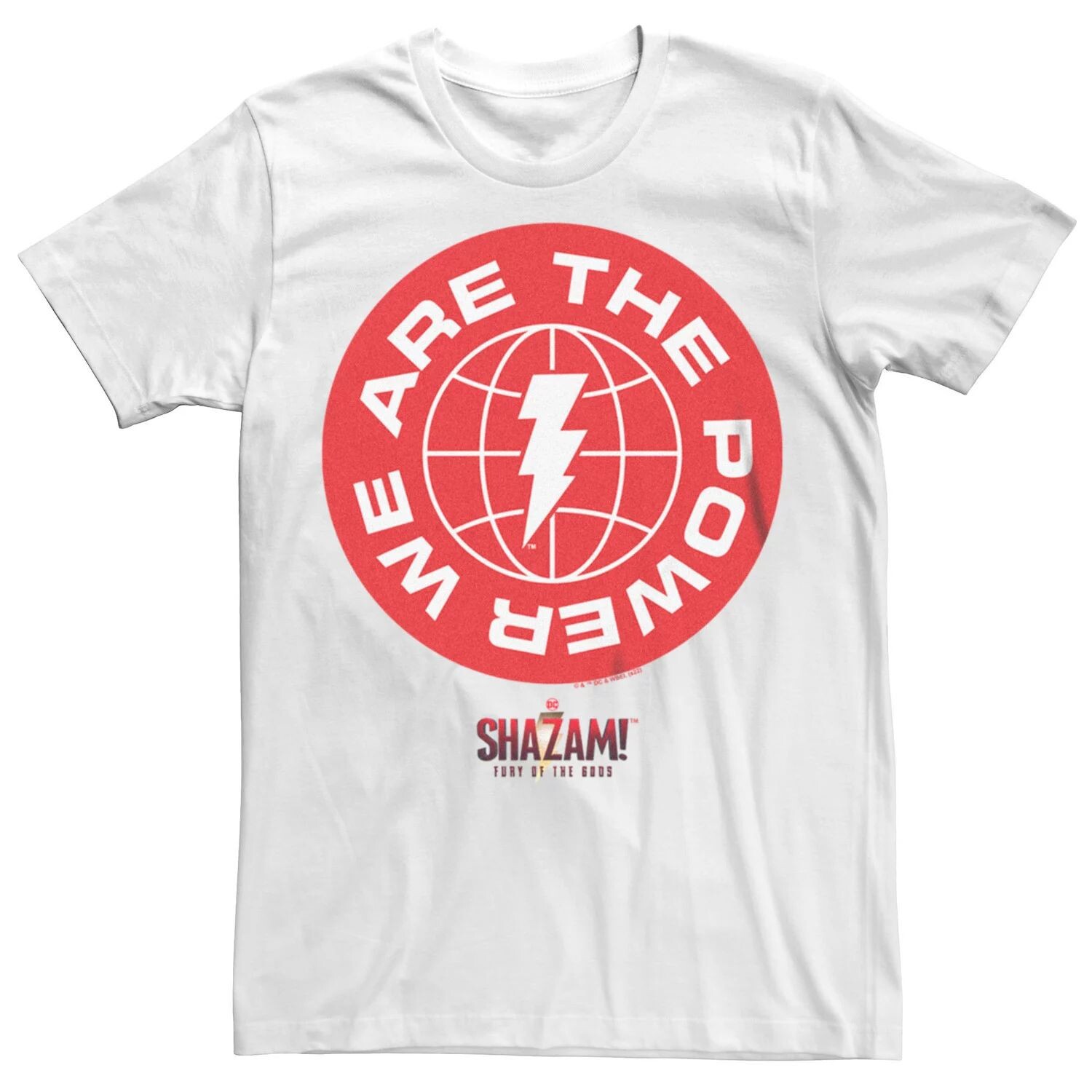 Мужская футболка с логотипом Shazam Fury Of The Gods We Are The Power Licensed Character
Мужская футболка с логотипом Shazam Fury Of The Gods We Are The Power Licensed Character