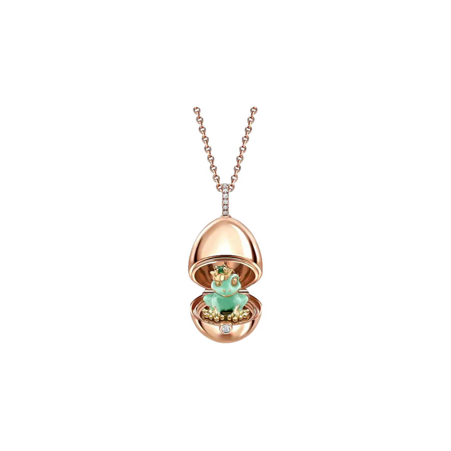 Яйцо fabergé essence из розового золота и зеленого лака - 1258fp2370
Яйцо fabergé essence из розового золота и зеленого лака - 1258fp2370