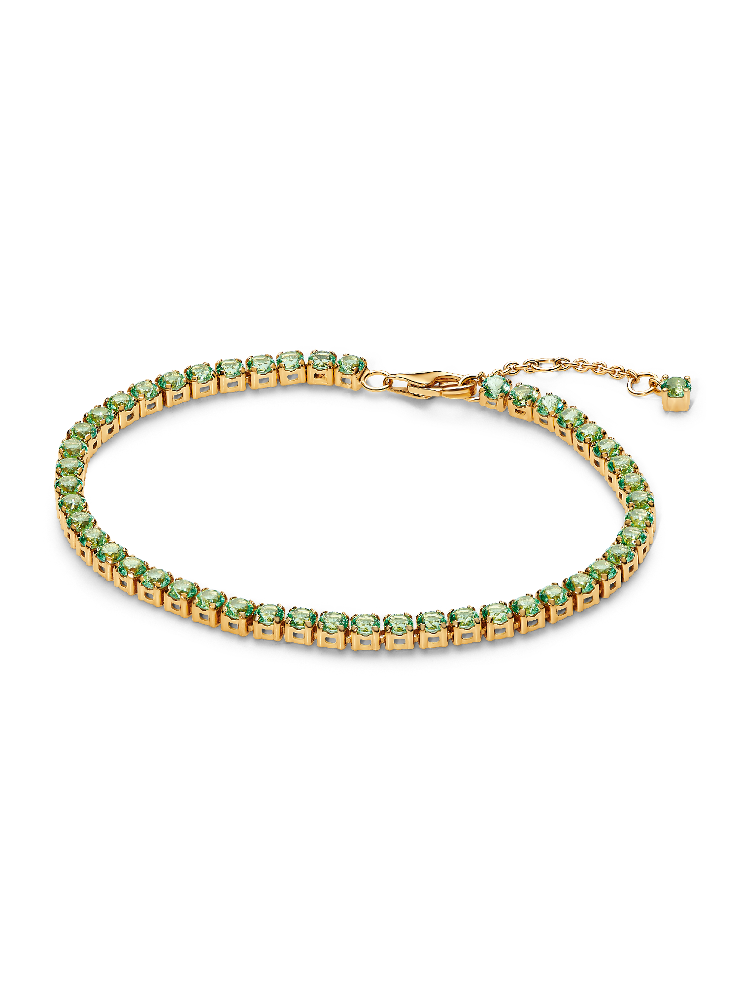 Теннисный браслет сверкающего зеленого цвета Pandora, 14-каратное золотое покрытие
Теннисный браслет сверкающего зеленого цвета Pandora, 14-каратное золотое покрытие
