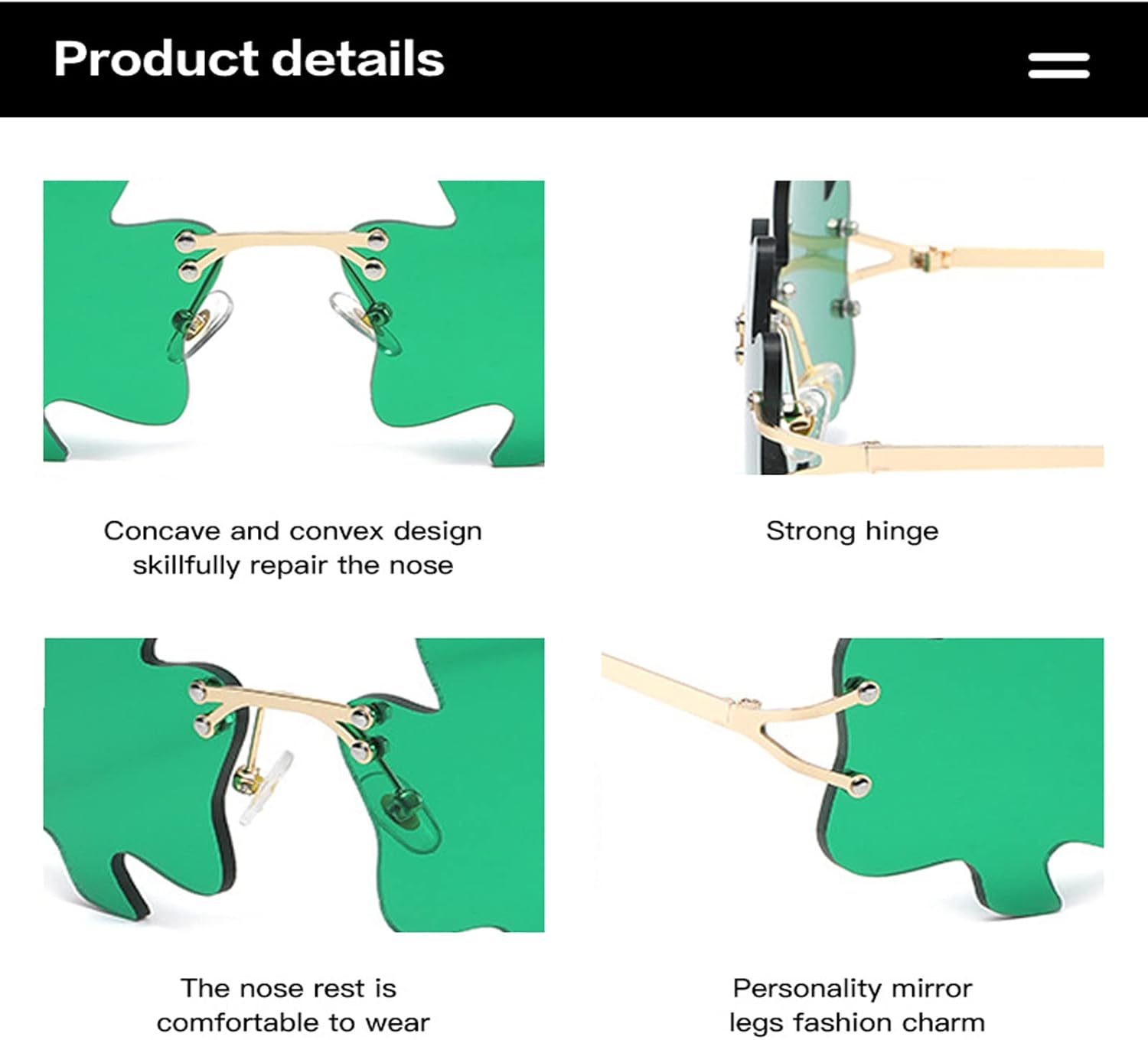 Солнцезащитные очки BULINGNA в ирландском стиле с клевером ко Дню Святого Патрика для женщин и мужчин. Четырёхлистный клевер. Костюм лепрекона. Украшения для вечеринки, Shamrock Green
Солнцезащитные очки BULINGNA в ирландском стиле с клевером ко Дню Святого Патрика для женщин и мужчин. Четырёхлистный клевер. Костюм лепрекона. Украшения для вечеринки, Shamrock Green
