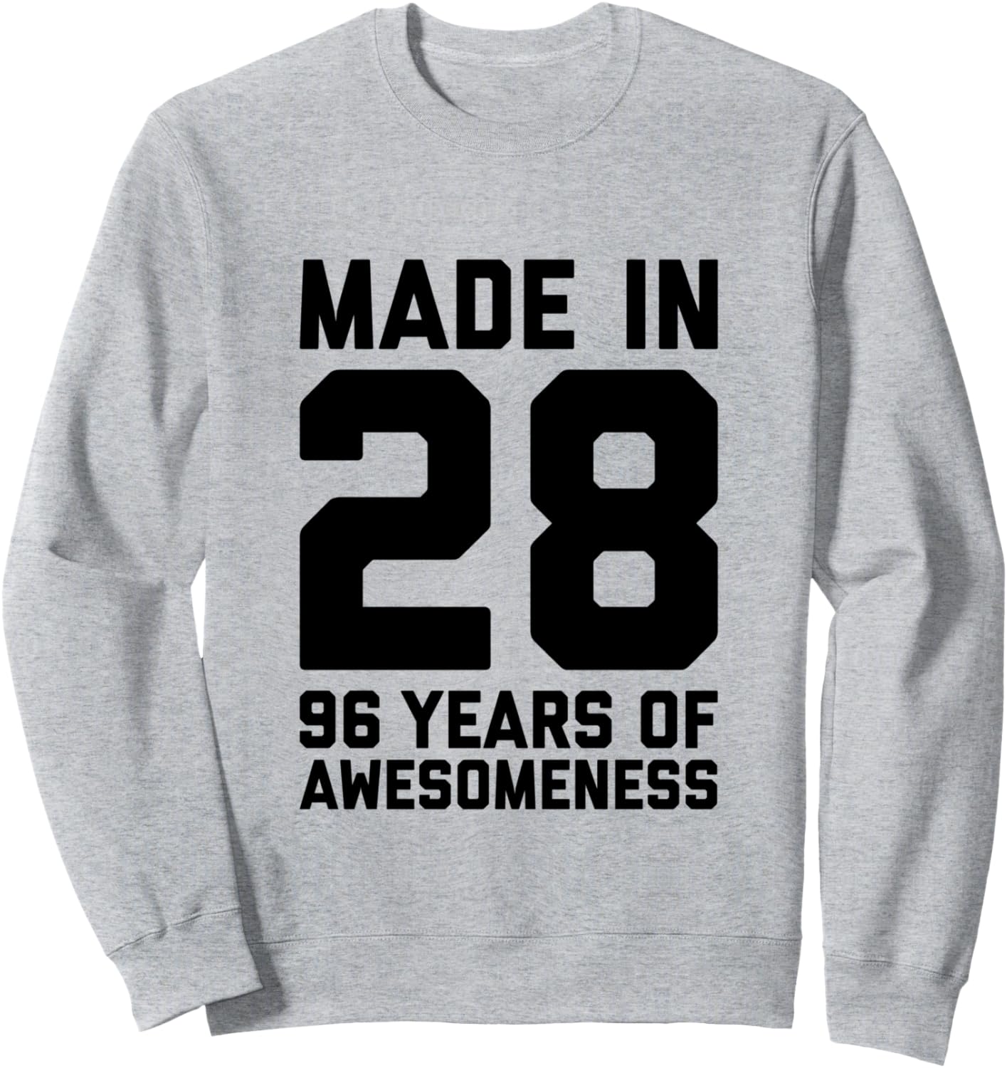 Толстовка на 96-й день рождения, подарок на 96-й день рождения для мужчин и женщин, толстовка для дедушки Birthday 96Th Gift Grandad Grandma Happy Designs, серый
Толстовка на 96-й день рождения, подарок на 96-й день рождения для мужчин и женщин, толстовка для дедушки Birthday 96Th Gift Grandad Grandma Happy Designs, серый