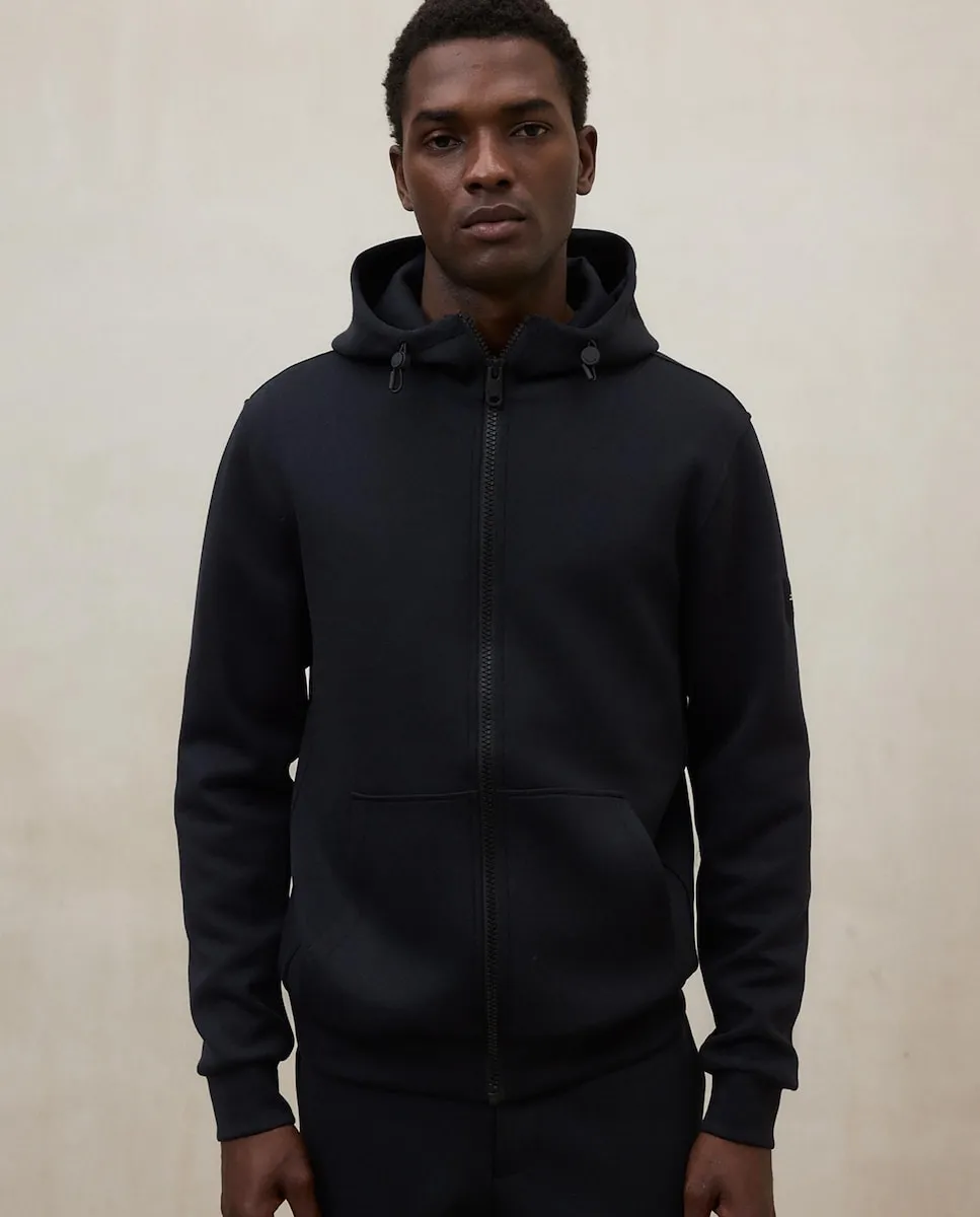 Мужская толстовка с капюшоном и молнией, с передним карманом Ecoalf, черный
Мужская толстовка с капюшоном и молнией, с передним карманом Ecoalf, черный