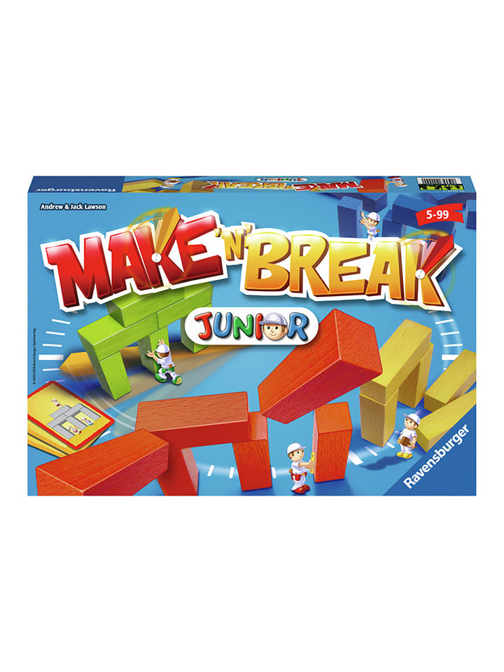 Настольная игра на ловкость "Make'n' Break Junior" - для детей от 5 лет и старше
Настольная игра на ловкость "Make'n' Break Junior" - для детей от 5 лет и старше