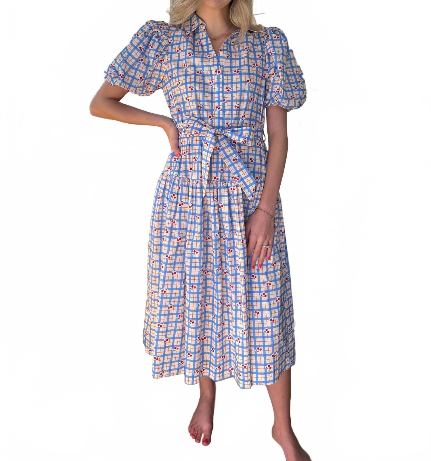 Alex Платье миди в синюю полоску с поясом PINCH
Alex Платье миди в синюю полоску с поясом PINCH