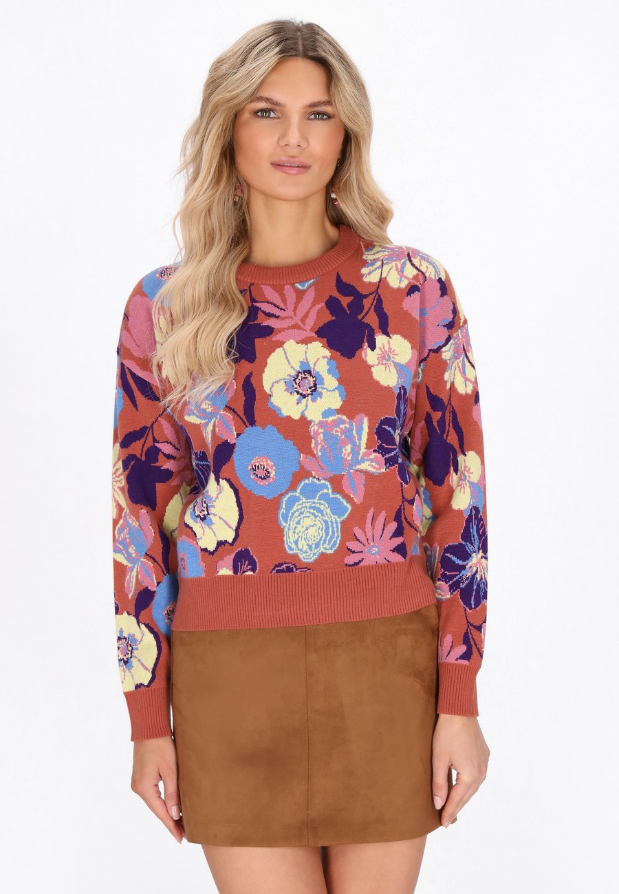 Джемпер usha Jumper, Blue Multicolor/Brown
Джемпер usha Jumper, Blue Multicolor/Brown