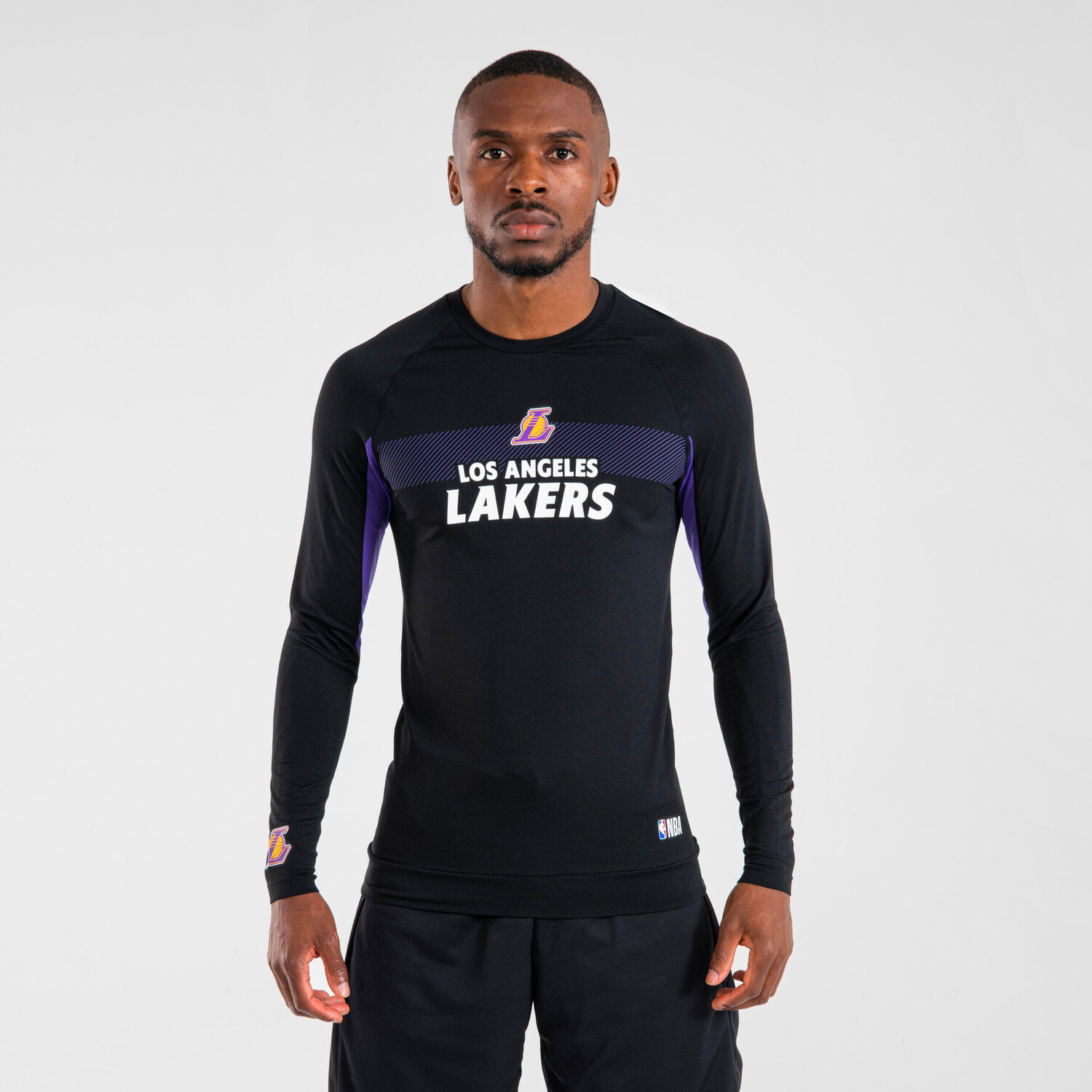 Футболка баскетбольная функциональная с длинными рукавами UT500 NBA Los Angeles Lakers женская/мужская фиолетовая TARMAK, фиолетовый/черный
Футболка баскетбольная функциональная с длинными рукавами UT500 NBA Los Angeles Lakers женская/мужская фиолетовая TARMAK, фиолетовый/черный