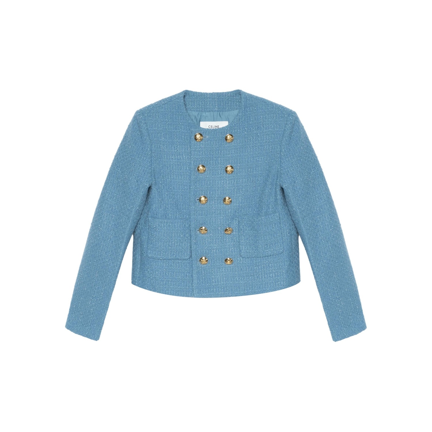 CELINE Женская куртка небесно-голубого цвета, Sky Blue
CELINE Женская куртка небесно-голубого цвета, Sky Blue