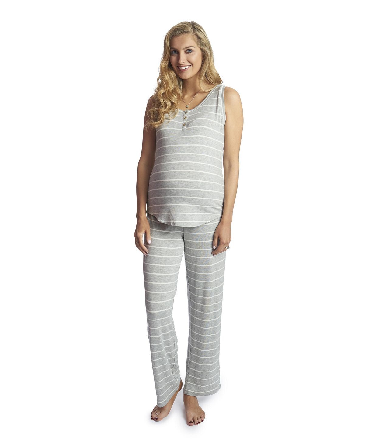 Женский пижамный комплект joy tank & pants для беременных и кормящих мам Everly Grey, мульти
Женский пижамный комплект joy tank & pants для беременных и кормящих мам Everly Grey, мульти