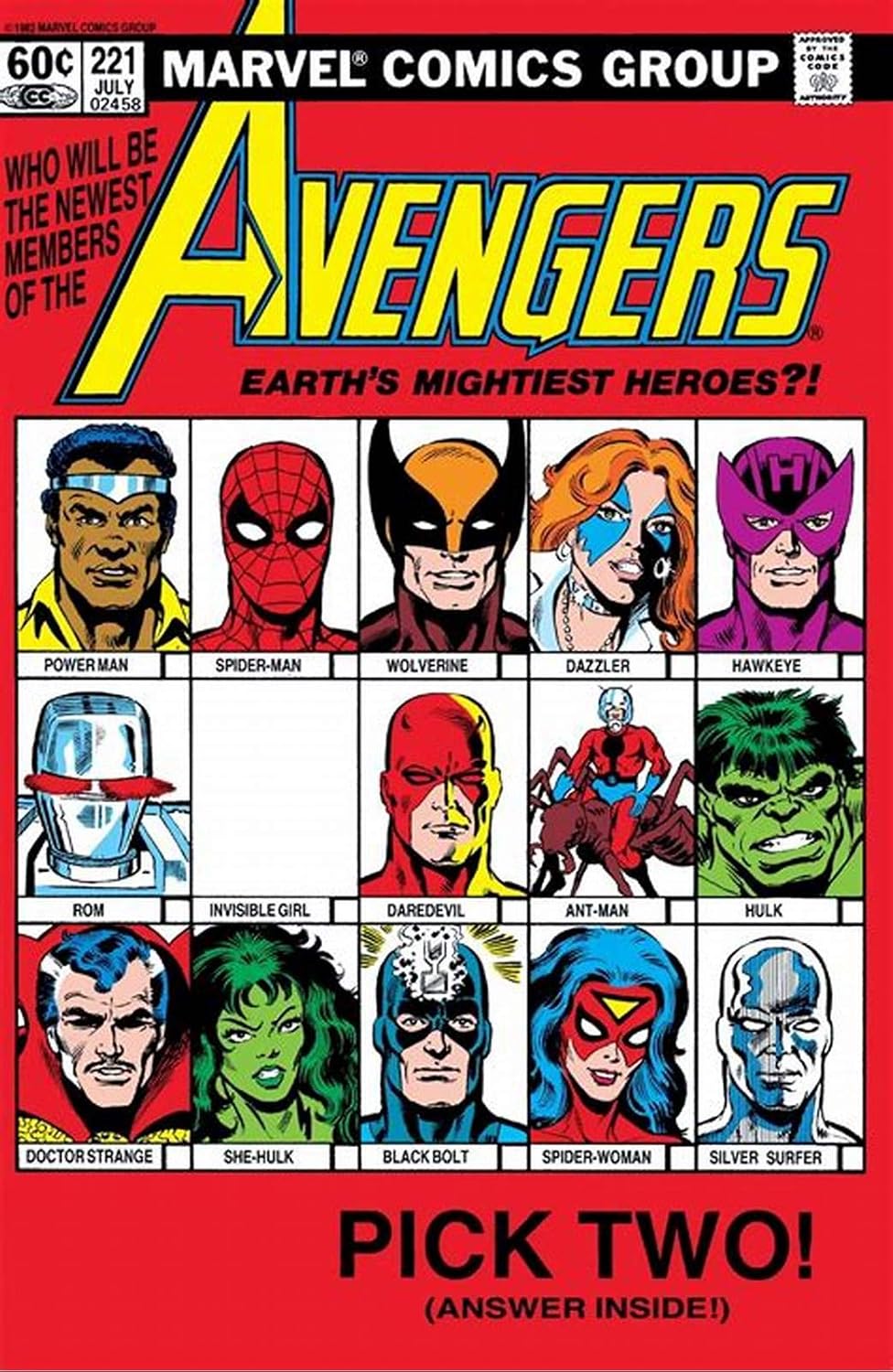 Avengers #221
Avengers #221