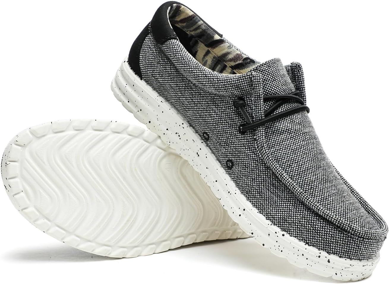 Мужские летние лоферы JSWEI, машинная стирка, шнуровка, повседневные слипоны, легкие, удобные с мягкой подошвой, для прогулок и путешествий, на пляж, подарок для мужчин, растягивающиеся лоферы, черный/серый
Мужские летние лоферы JSWEI, машинная стирка, шнуровка, повседневные слипоны, легкие, удобные с мягкой подошвой, для прогулок и путешествий, на пляж, подарок для мужчин, растягивающиеся лоферы, черный/серый