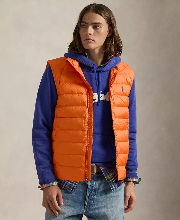 Мужская упаковываемая матовая жилетка The Colden Polo Ralph Lauren, оранжевый
Мужская упаковываемая матовая жилетка The Colden Polo Ralph Lauren, оранжевый