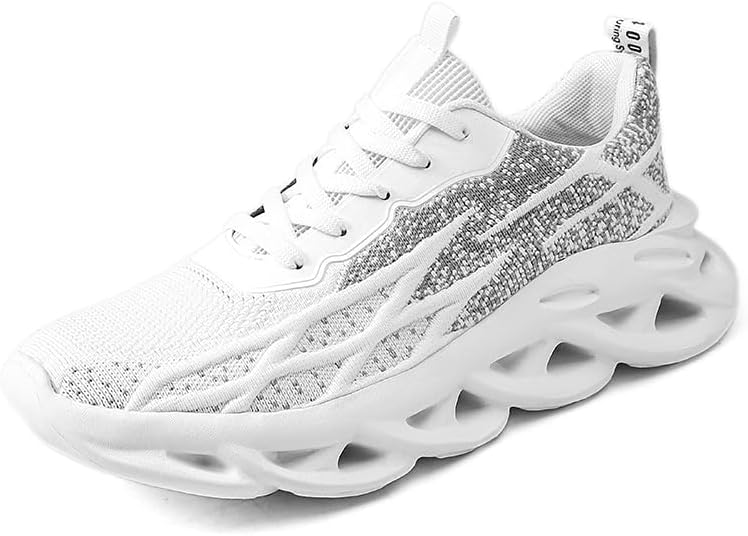 Мужские кроссовки FUJEAK для бега, повседневного ношения, тенниса, прогулок, тренировок, походов, спортивного зала, слипоны, нескользящие, для работы, бега, с амортизацией, легкие, удобные, для разных видов спорта, белый/серый
Мужские кроссовки FUJEAK для бега, повседневного ношения, тенниса, прогулок, тренировок, походов, спортивного зала, слипоны, нескользящие, для работы, бега, с амортизацией, легкие, удобные, для разных видов спорта, белый/серый