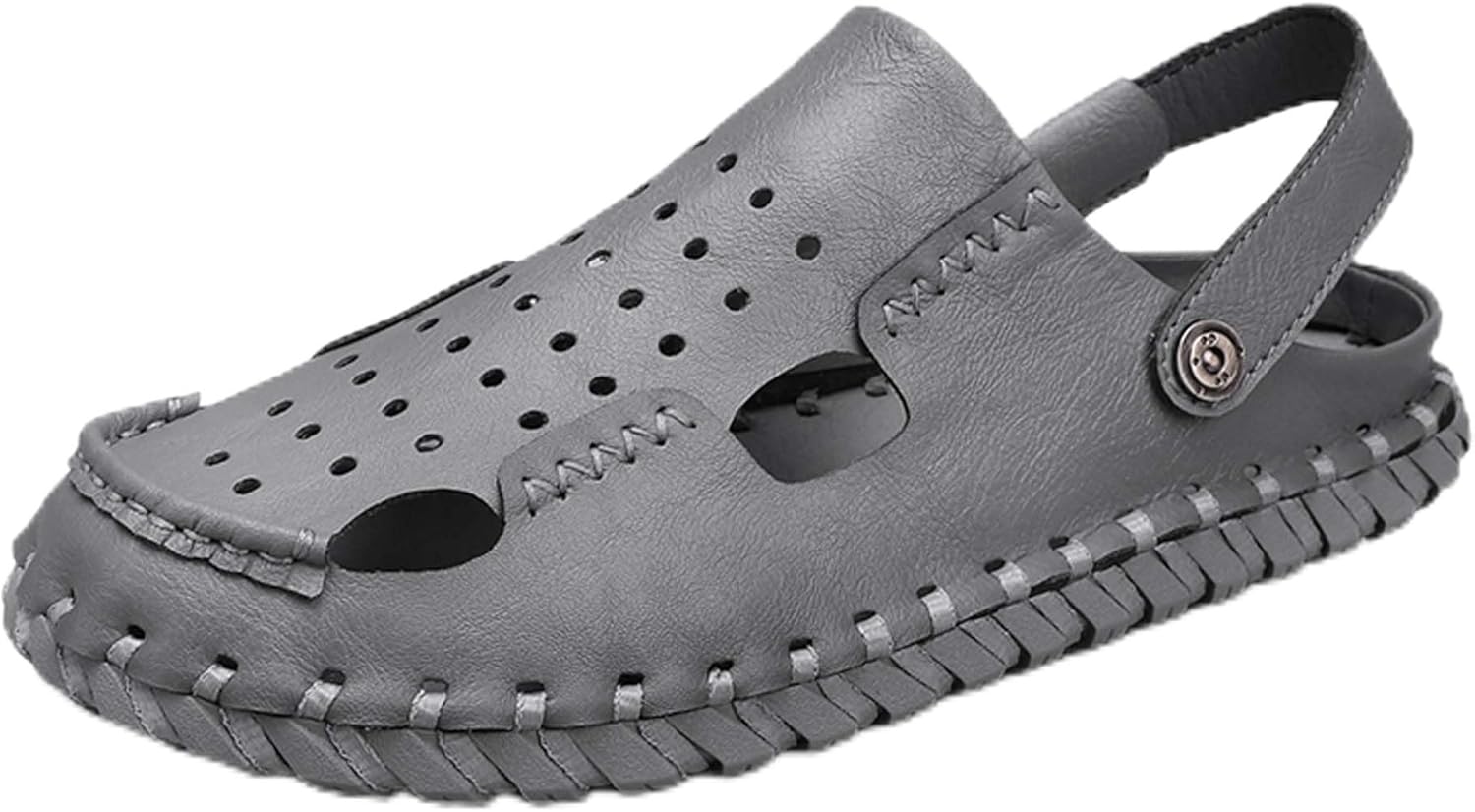 Мужские спортивные сандалии, кожаные, с закрытым носком, сандалии-фишеры, пляжные шлепанцы, летние классические походные туфли, дышащие и удобные, регулируемые Generic, серый
Мужские спортивные сандалии, кожаные, с закрытым носком, сандалии-фишеры, пляжные шлепанцы, летние классические походные туфли, дышащие и удобные, регулируемые Generic, серый
