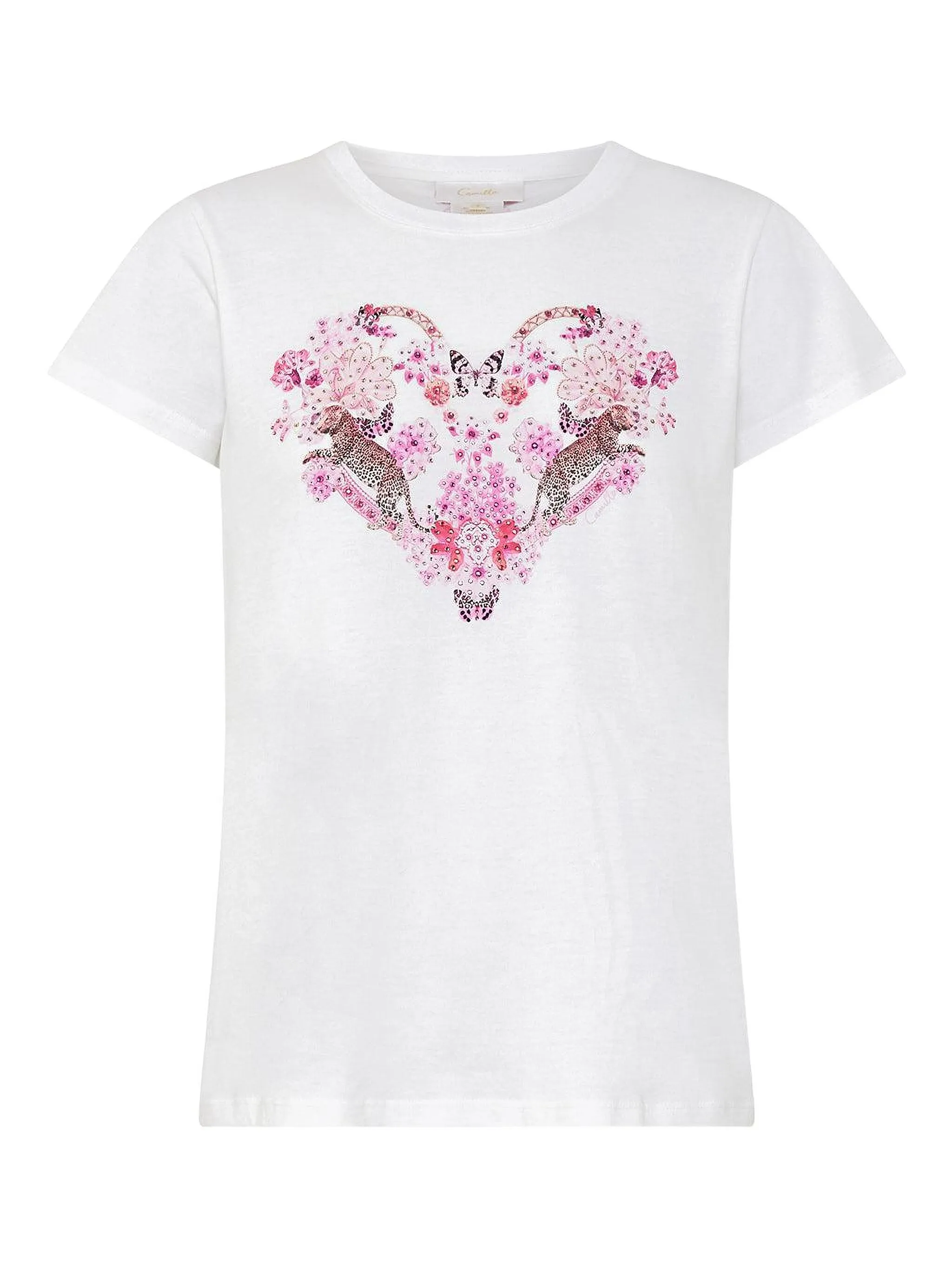 Футболка с цветочнымпринтом Camilla, белый
Футболка с цветочнымпринтом Camilla, белый