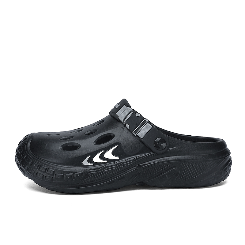 NANJIREN Клоги мужские черно-серые, цвет Black Gray
NANJIREN Клоги мужские черно-серые, цвет Black Gray