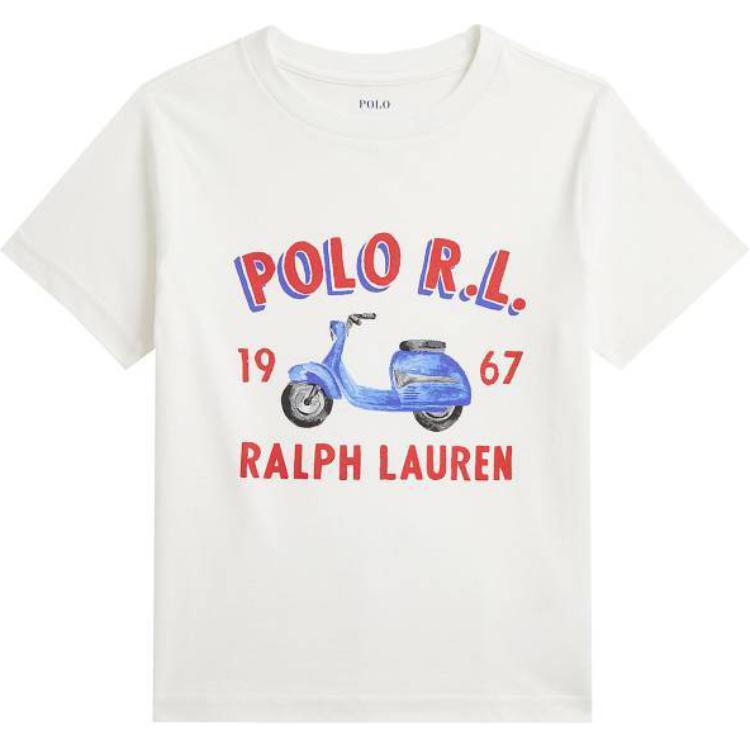 Polo Ralph Lauren Футболка белая для младенцев и малышей
Polo Ralph Lauren Футболка белая для младенцев и малышей