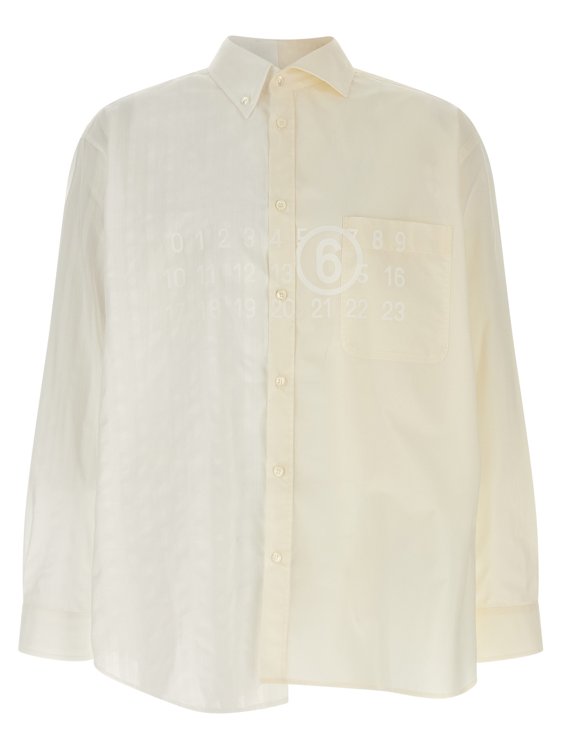 Рубашка «Числовая подпись MM6» MM6 Maison Margiela, мультиколор
Рубашка «Числовая подпись MM6» MM6 Maison Margiela, мультиколор