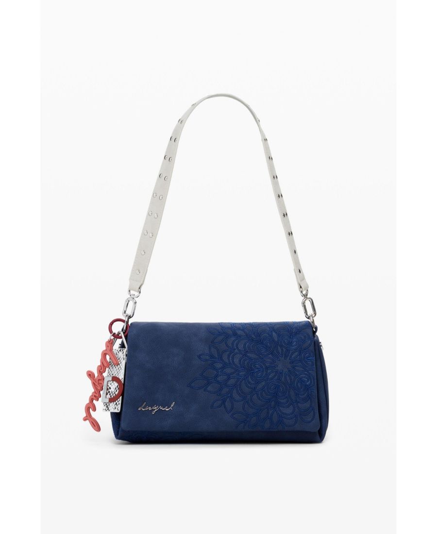 Маленькая женская сумка через плечо с тиснением в виде мандалы Desigual, Dark blue
Маленькая женская сумка через плечо с тиснением в виде мандалы Desigual, Dark blue