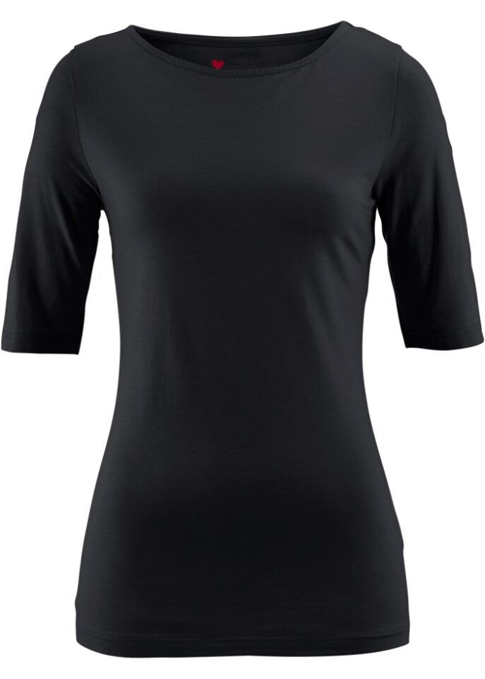 Рубашка с вырезом «лодочка» Bpc Bonprix Collection, черный
Рубашка с вырезом «лодочка» Bpc Bonprix Collection, черный