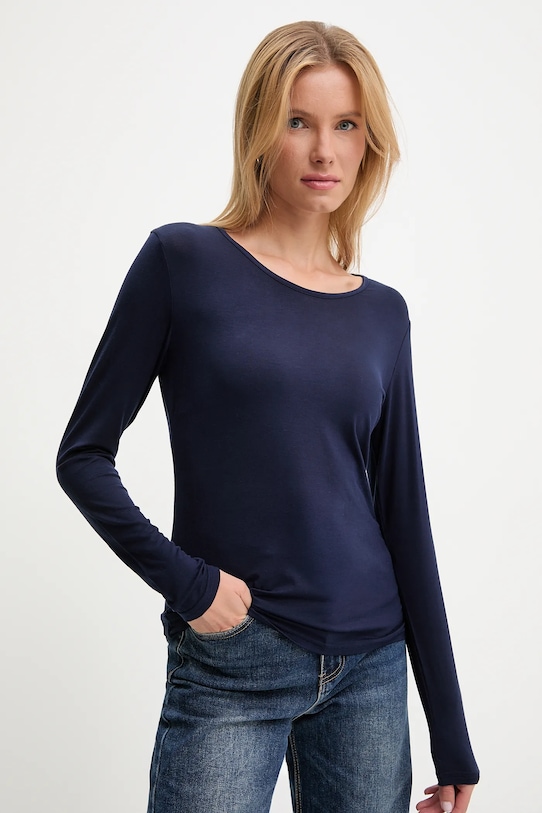 Лонгслив с шелком Answear.Lab, темно-синий
Лонгслив с шелком Answear.Lab, темно-синий