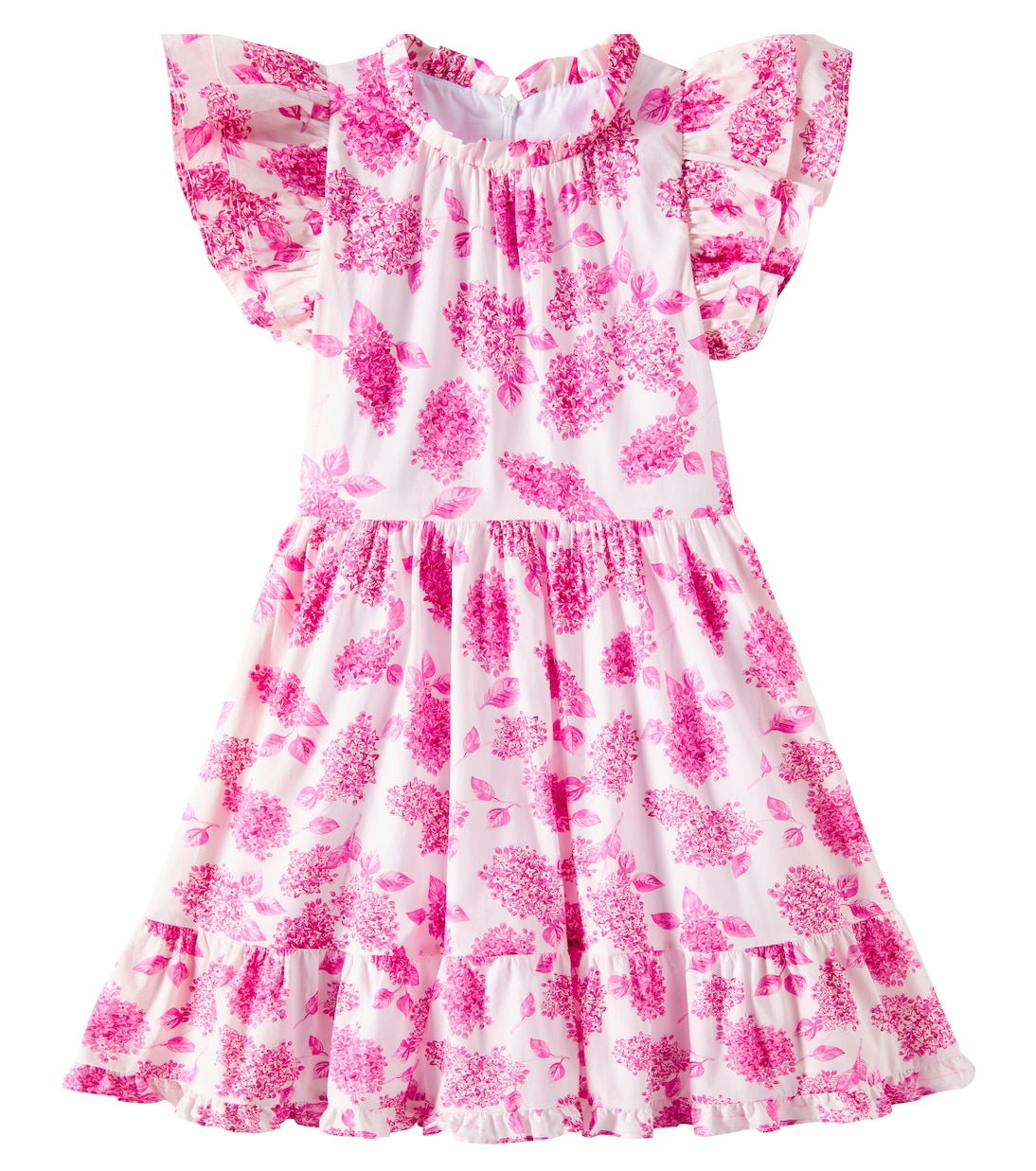 Платье из хлопка с цветочным принтом и оборками Tartine et Chocolat, Rose Vif
Платье из хлопка с цветочным принтом и оборками Tartine et Chocolat, Rose Vif