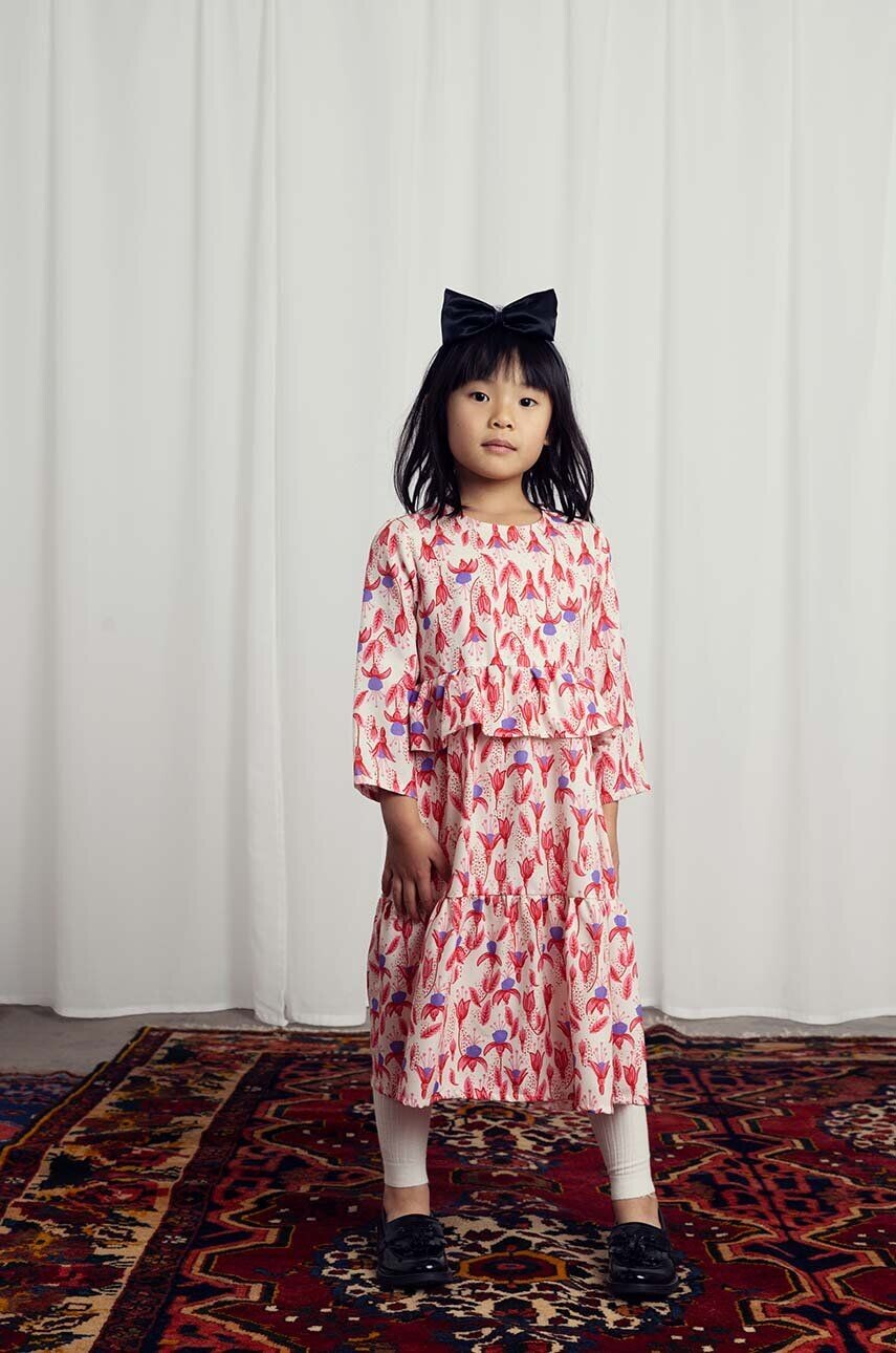 Мини-платье Rodini для девочки цвета фуксии Mini Rodini, розовый
Мини-платье Rodini для девочки цвета фуксии Mini Rodini, розовый