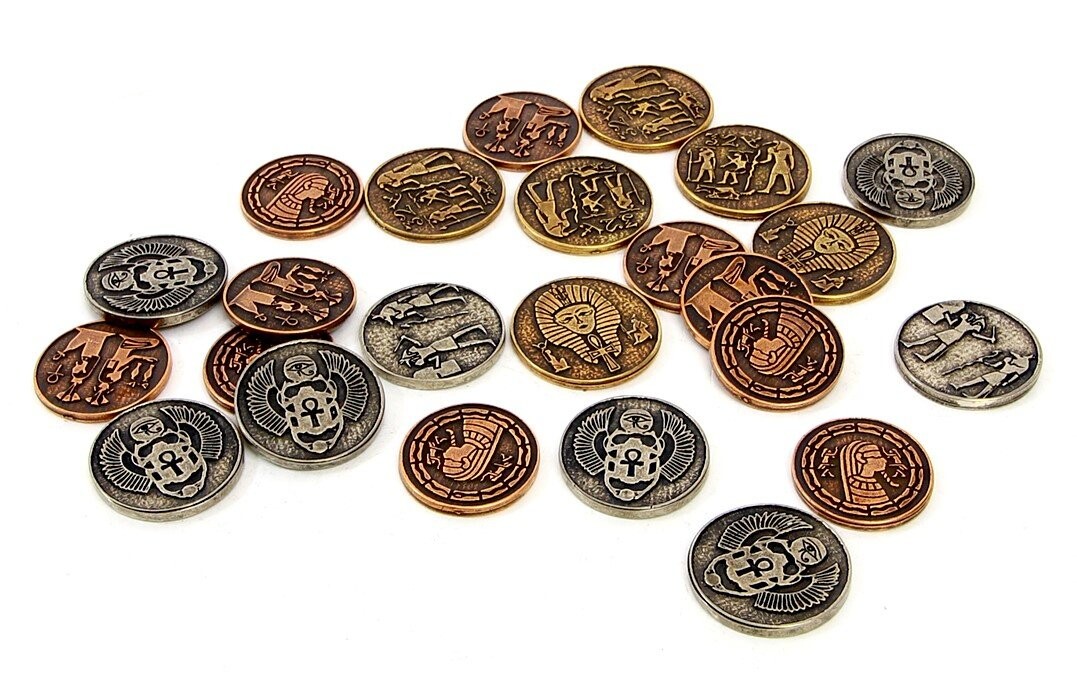 Набор из 24 египетских металлических монет Nobo Kids RGFK
Набор из 24 египетских металлических монет Nobo Kids RGFK