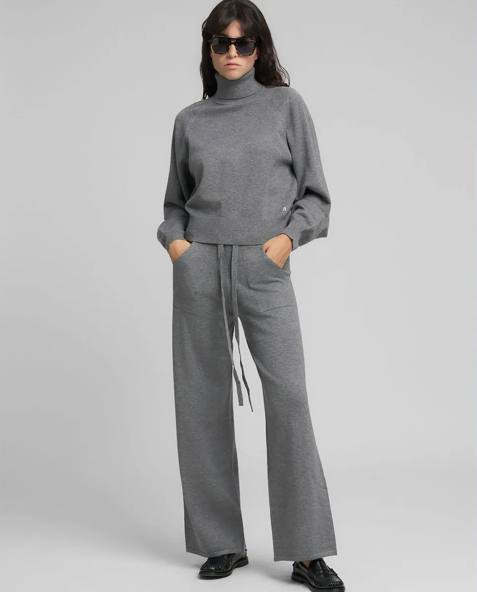 Дамской свитер с длинными рукавами и высоким воротником Replay, серый
Дамской свитер с длинными рукавами и высоким воротником Replay, серый