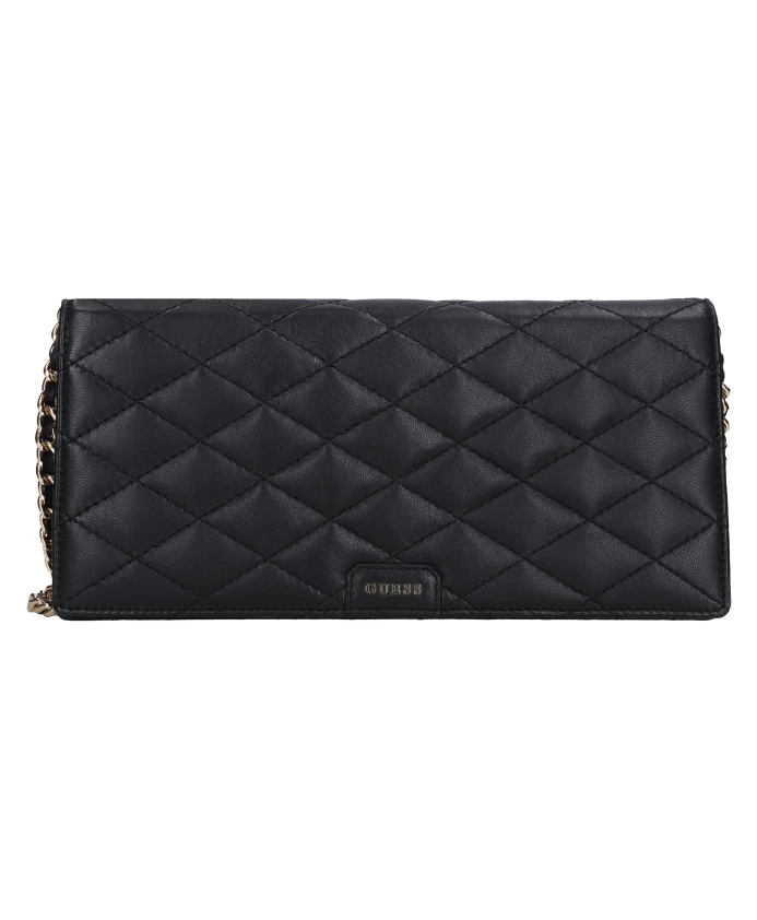 Стеганая сумка через плечо с клапаном Guess, черный
Стеганая сумка через плечо с клапаном Guess, черный