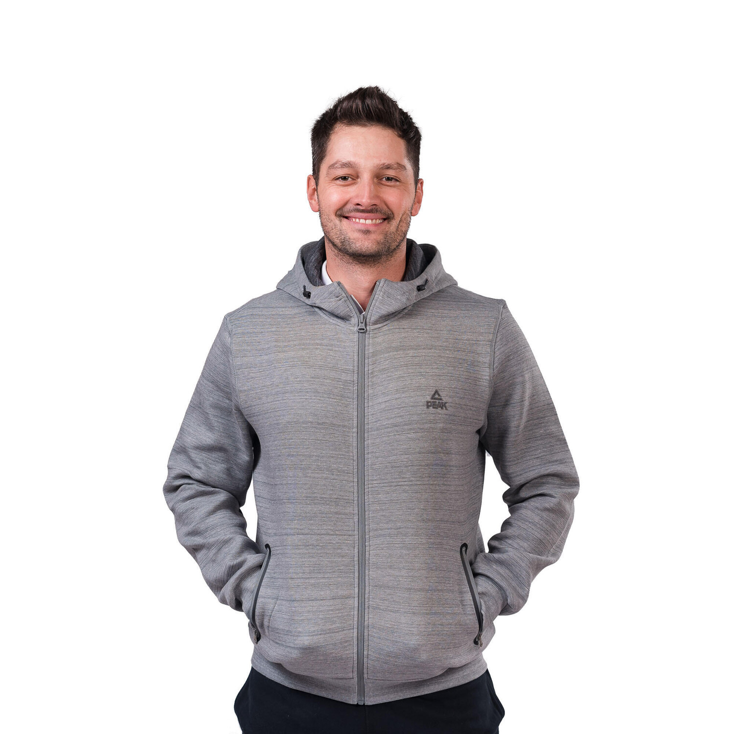 Толстовка с капюшоном PEAK на молнии с аквалангом унисекс, Серый
Толстовка с капюшоном PEAK на молнии с аквалангом унисекс, Серый