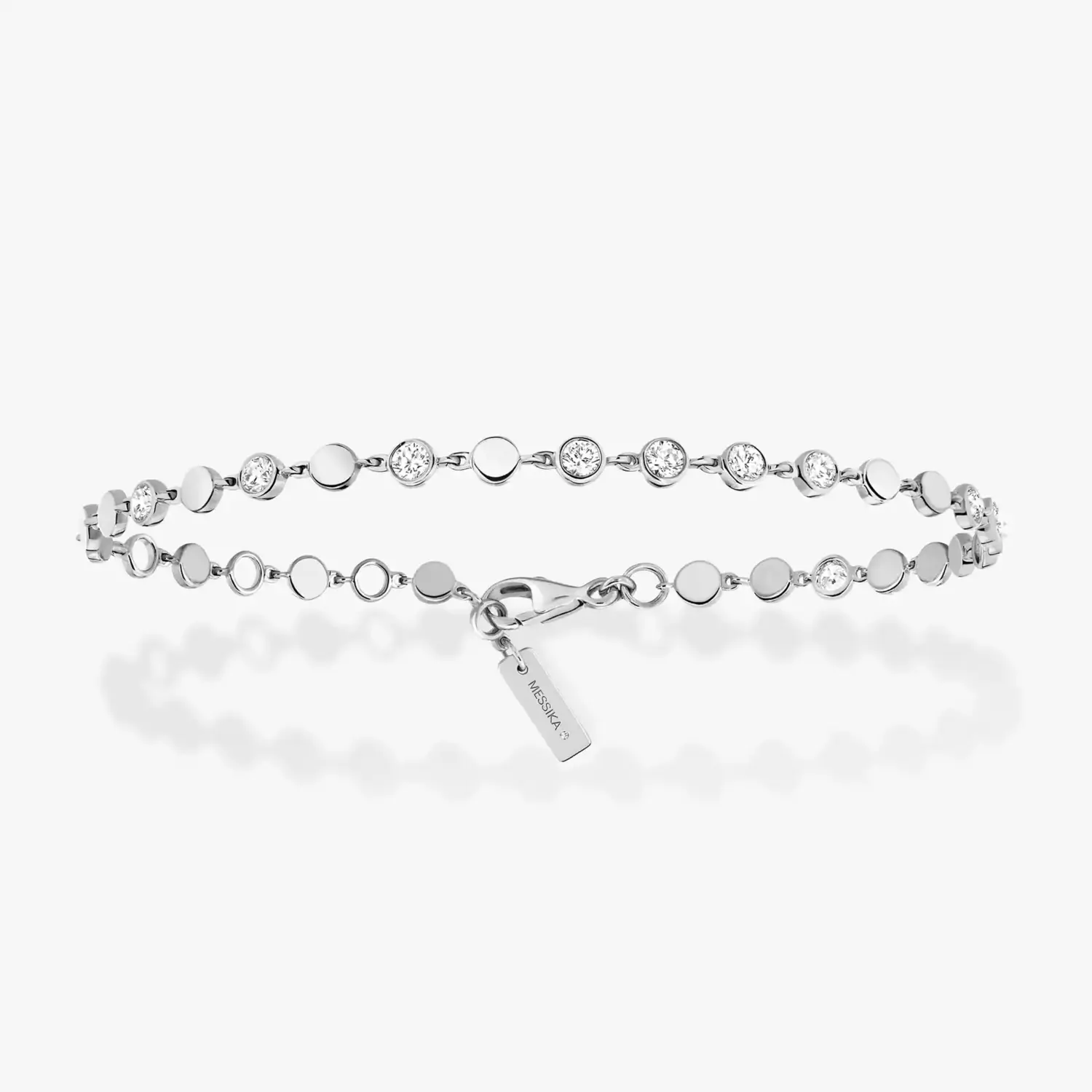 Браслет Messika D-Vibes SM, белое золото/бриллианты
Браслет Messika D-Vibes SM, белое золото/бриллианты