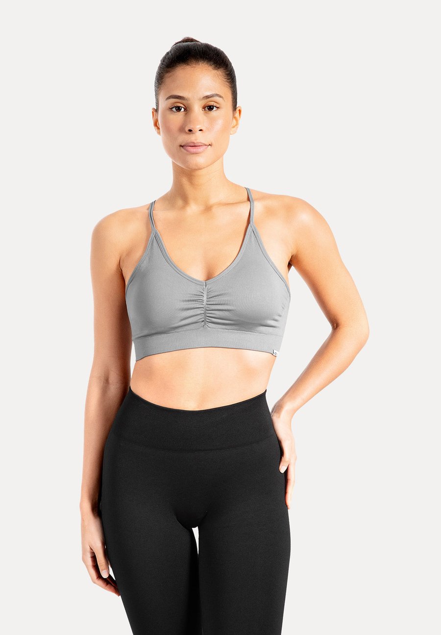 Бюстгальтер Smilodox SOLID SCRUNCH SPORT BH, Grau/Grey
Бюстгальтер Smilodox SOLID SCRUNCH SPORT BH, Grau/Grey