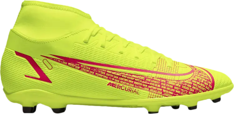 Бутсы Nike Mercurial Superfly 8 Club MG 'Motivation Pack', зеленый
Бутсы Nike Mercurial Superfly 8 Club MG 'Motivation Pack', зеленый