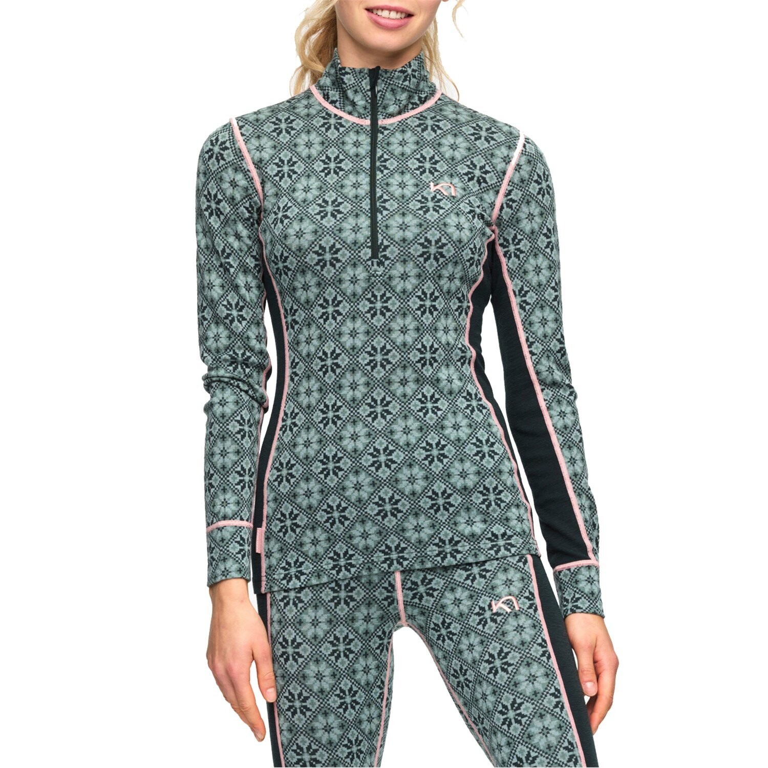 Топ Kari Traa Rose с молнией до середины, зеленый / синий / розовый
Топ Kari Traa Rose с молнией до середины, зеленый / синий / розовый