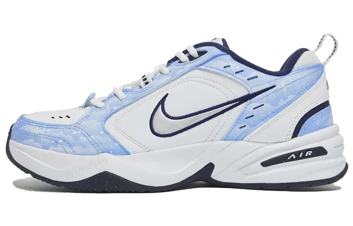 Кастомизированные кроссовки Nike Air Monarch 4 Chunky Sneakers Unisex, белый/синий
Кастомизированные кроссовки Nike Air Monarch 4 Chunky Sneakers Unisex, белый/синий