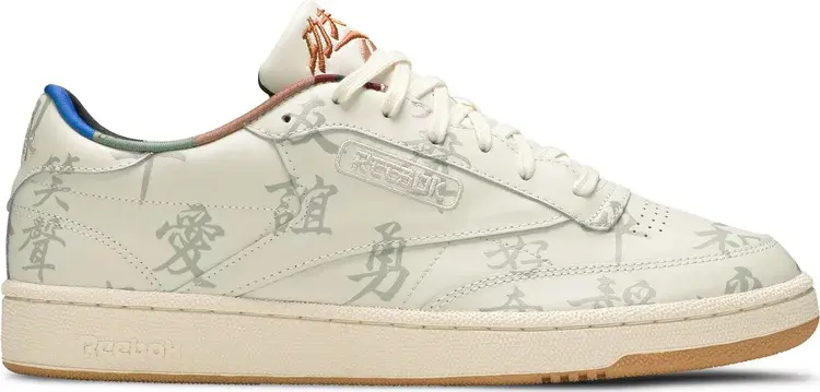 Кроссовки kung fu panda x club c 85 'chinese calligraphy' Reebok, белый
Кроссовки kung fu panda x club c 85 'chinese calligraphy' Reebok, белый