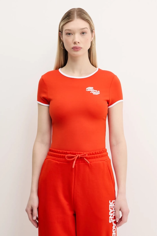Футболка Karl Lagerfeld Jeans, оранжевый
Футболка Karl Lagerfeld Jeans, оранжевый