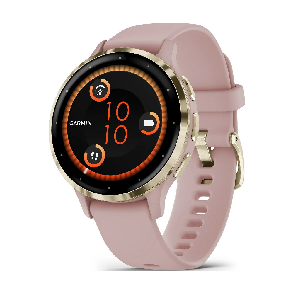 Умные часы Garmin Venu 3S, 1.2", Wi-Fi, золотой/розовый
Умные часы Garmin Venu 3S, 1.2", Wi-Fi, золотой/розовый