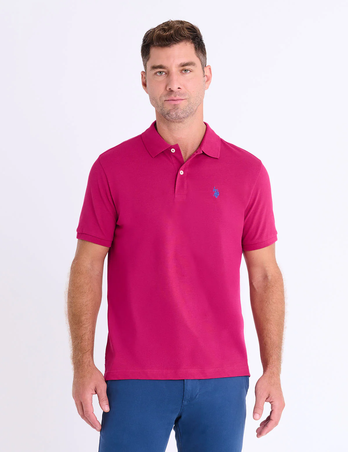 Футболка поло U.S. Polo Assn. Solid Pique Small Logo, темно-розовый
Футболка поло U.S. Polo Assn. Solid Pique Small Logo, темно-розовый