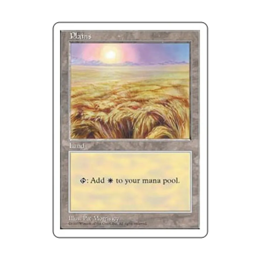 CCG Равнины - Вер. 3 (С), MTG - 5th Edition 
CCG Равнины - Вер. 3 (С), MTG - 5th Edition